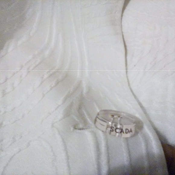 Women's Escada Textured Blazer Cream - Picture 6 of 10